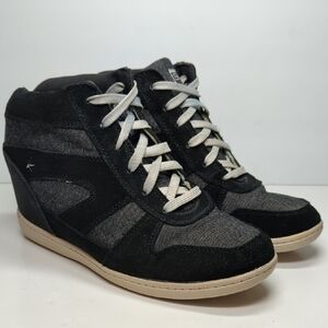 Skechers SKCH plus 3 hidden wedge high top sneakers  womans size 9 EU 39